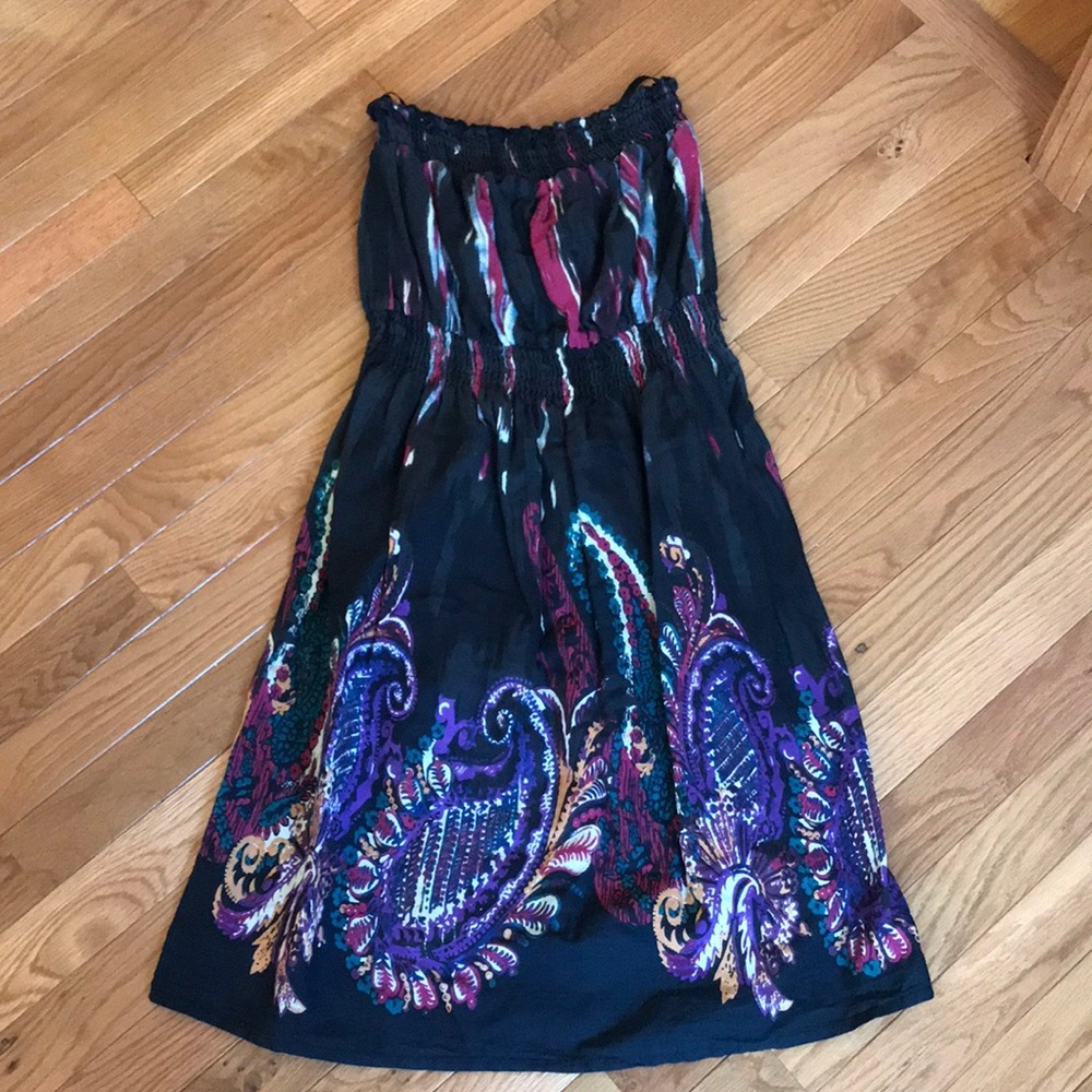 Strapless dress